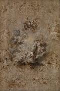 Peter Paul Rubens Multiple Sketch for the Banqueting House Ceiling oil painting